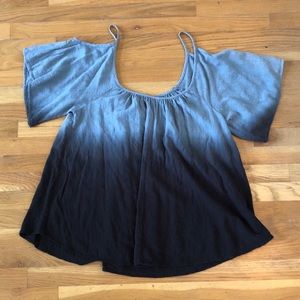 PPLA DIP DIE COLD SHOULDER SWING TOP S